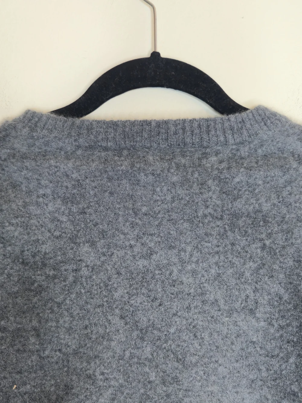 J.Crew 100% Cashmere Crewneck Sweater Heather Gray Size S Holiday 2025